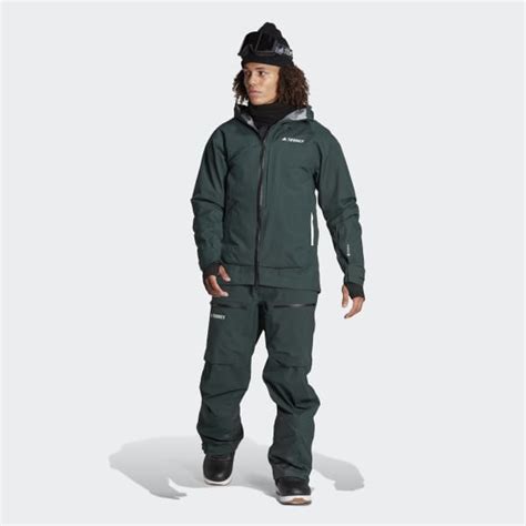 adidas terrex skijacke grün